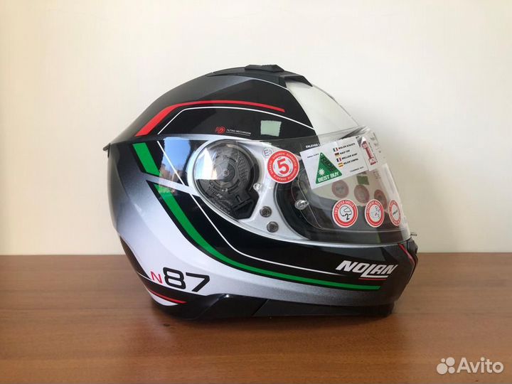 Мотошлем Nolan N87 Savoir Faire N-Com L XL