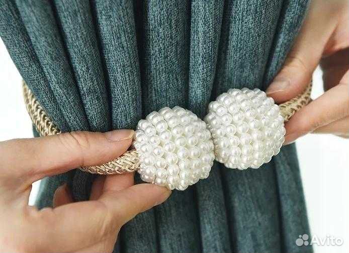 Магнитный зажим для штор