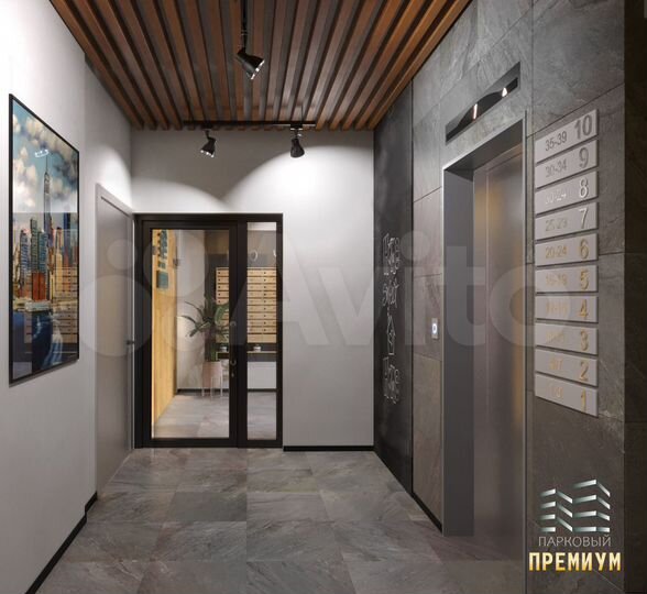 2-к. квартира, 64,5 м², 2/10 эт.