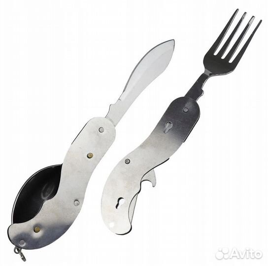 Складной нож ложка вилка