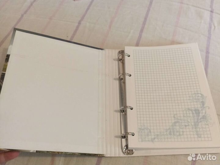Тетрадь на кольцах со сменными блоками формат А5