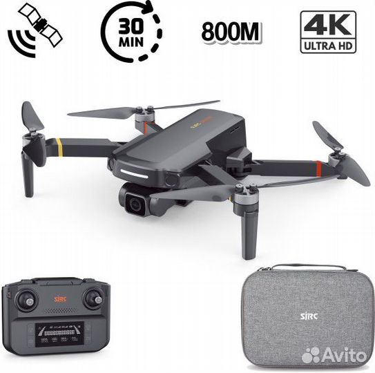 Квадрокоптер sjrc F5S с подвесом и камерой 4K 5G