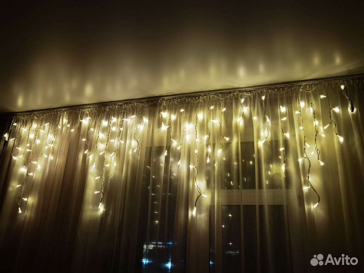 Гирлянда Бахрома 80см уличная