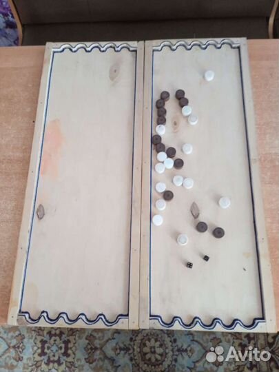 Нарды ручной работы