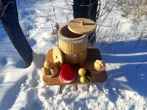 Кадка дубовая 30 литров