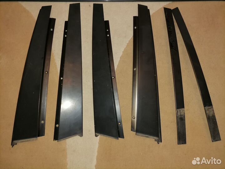 Молдинги окон BMW e39