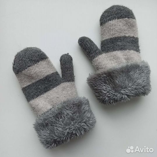 Варежки теплые детские (4-6)