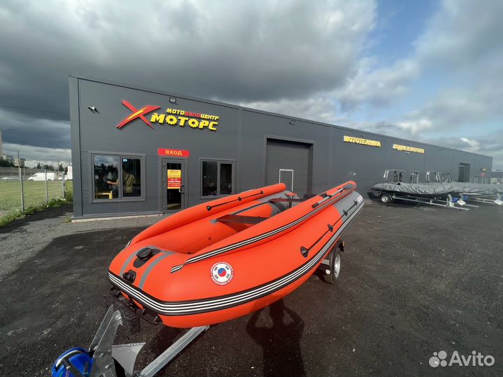 Лодка mishimo river fjet PRO 430 под водомет orang