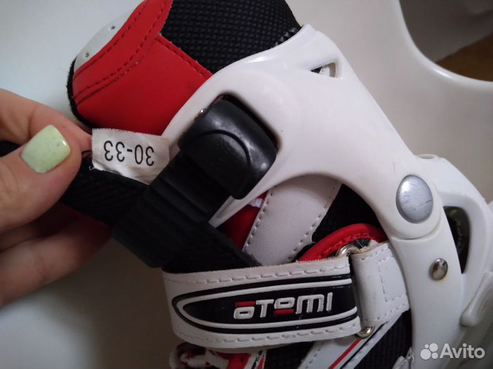 Коньки Atemi Cross
