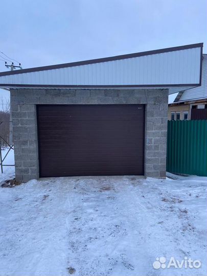 Гаражные секционные ворота