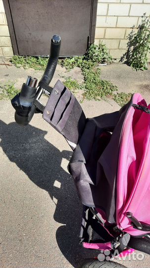 Детский велосипед с ручкой