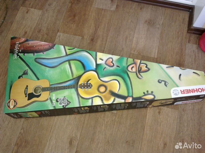 Акустическая гитара hohner hw 220