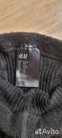 Колготки H&M шерстяные 98/104