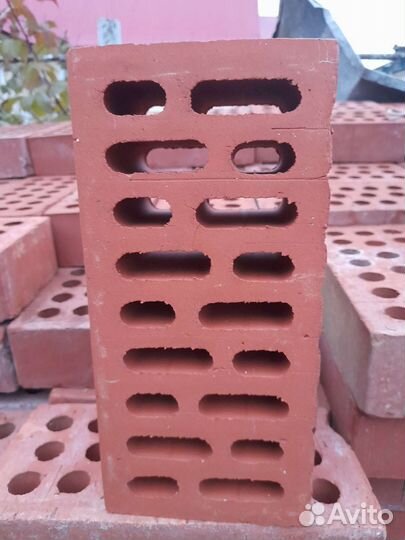 Кирпич красный облицовочный
