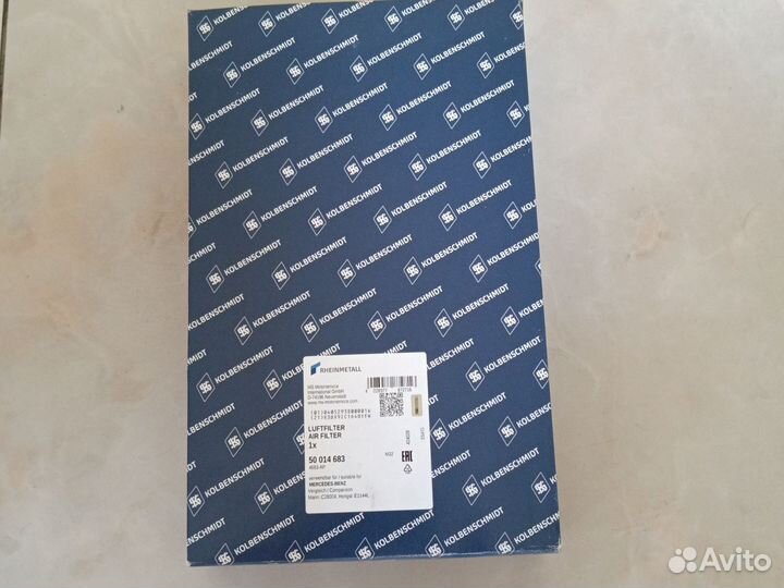 Фильтр воздушный двигателя Mercedes-Benz