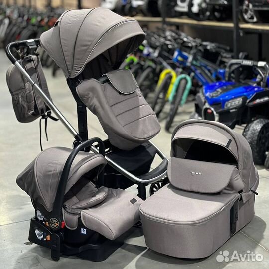 Коляска с автолюлькой 3в1