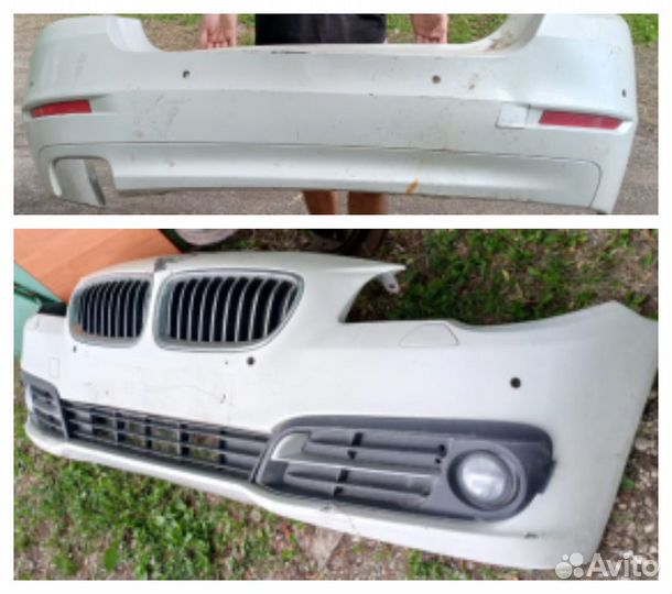 Бампер передний и задний bmw 5 f10