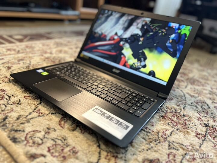 Игровой Ноутбук Acer i3-7020u/8гб/MX130 2гб