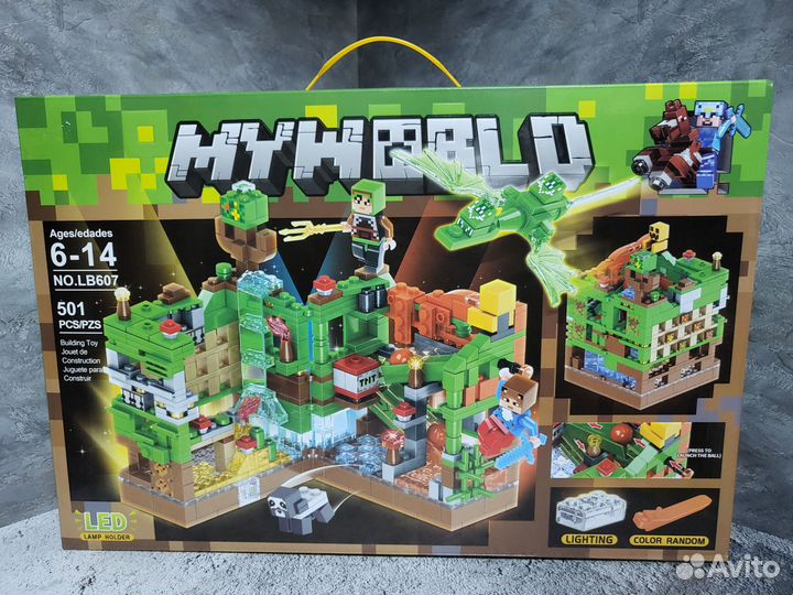 Конструктор minecraft новый