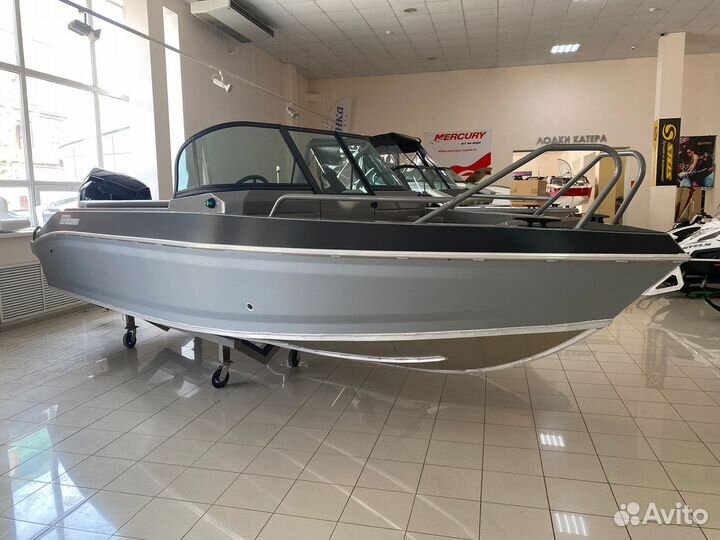 Лодка yava XL fish с мотором yamer F115