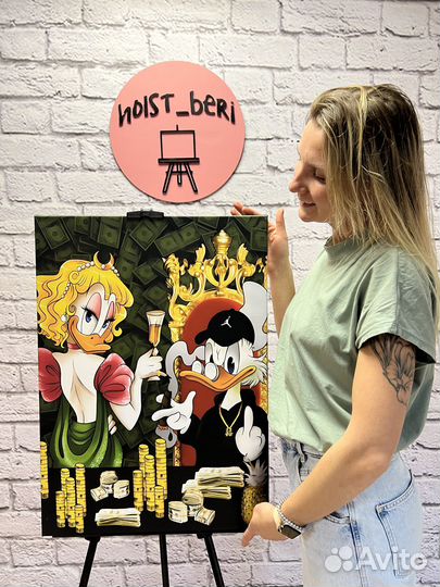 Картина постер Скрудж Макдак