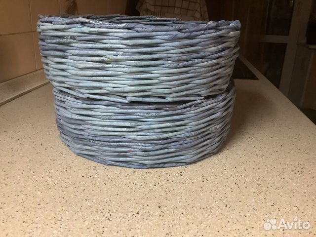 Корзина плетеная ручная работа
