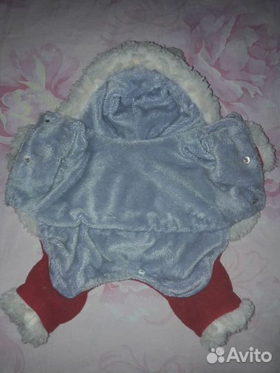 Теплый костюмчик для собачки