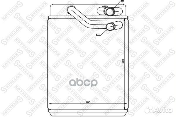 10-35192-SX радиатор печки Hyundai Trajet all