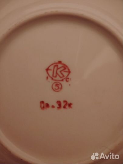 Тарелки десертные СССР