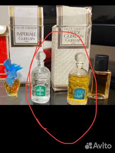 Винтажные миниатюры духи