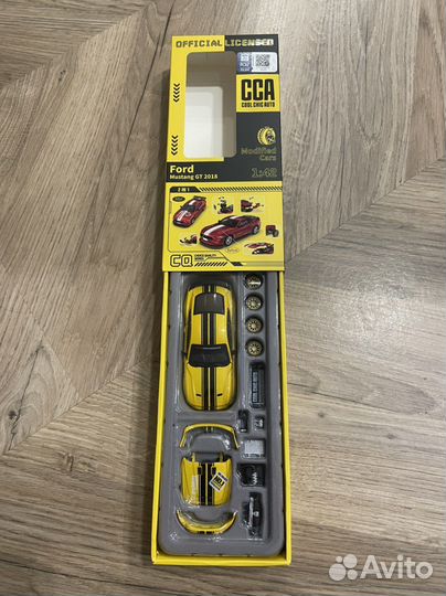 Ford mustang GT 2018 1:42 коллекционная модель