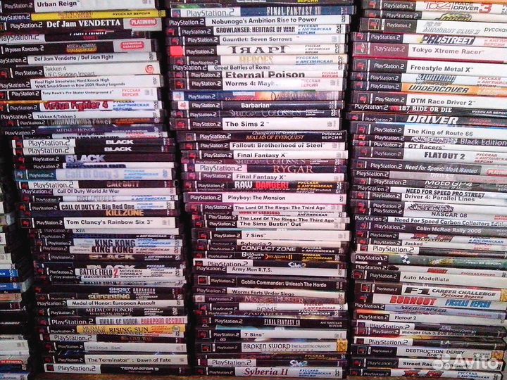 PlayStation 2 игры для прошитых PS2 чипованных