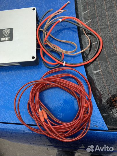 Сабвуфер и усилитель