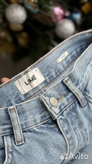 Джинсы lime с разрезами