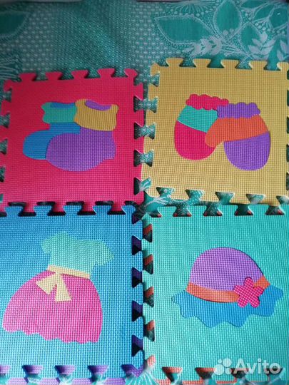 Развивающий коврик пазл