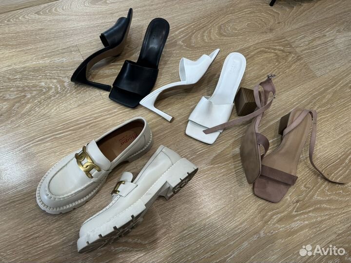 Обувь мюли оксфорды лето осень 41 размер
