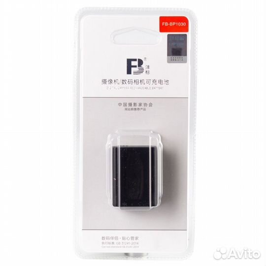Аккумулятор FB BP1030 для Samsung NX1100 NX1000 NX