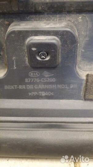 Накладка двери задней правой Kia Sorento