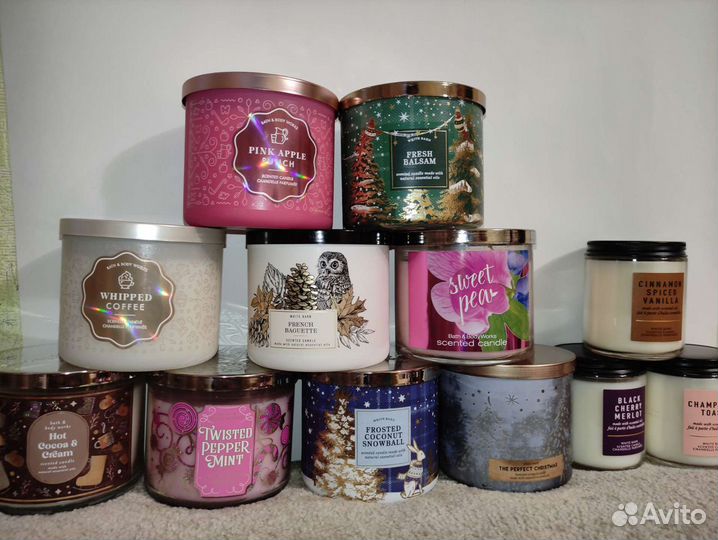 Новые свечи Bath & Body Works