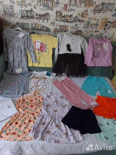 Новые вещи на девочку разных размеров
