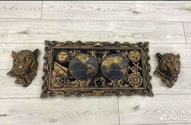 Картина из гипса. Панно