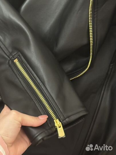 Кожаный плащ