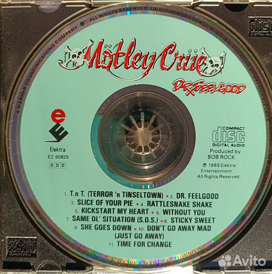 CD Motley Crue - Dr. Feelgood (1989)