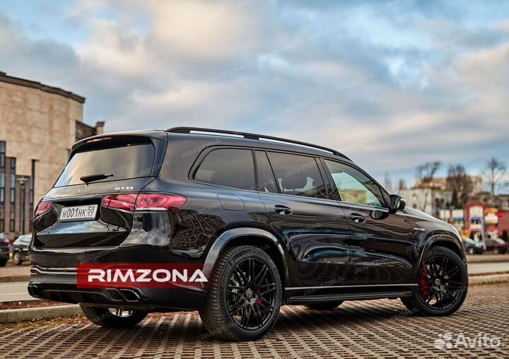 Кованые диски R22 на Mercedes-AMG GLS 63