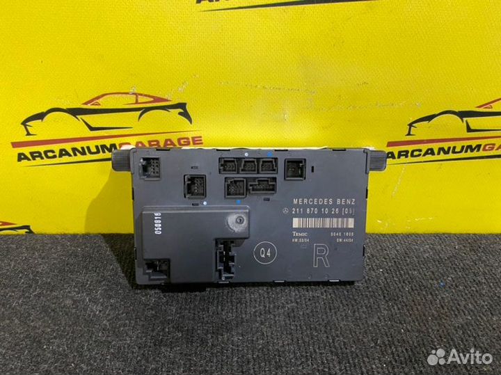 Блок управления двери передний правый Mercedes 211