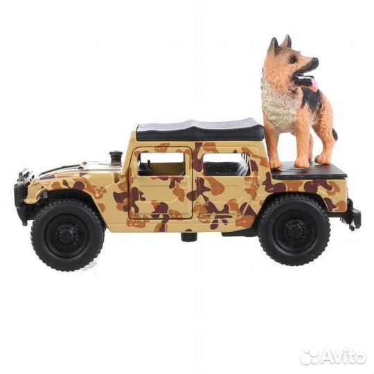 Машина Технопарк металл Hummer H1 Пикап 12 см + ов