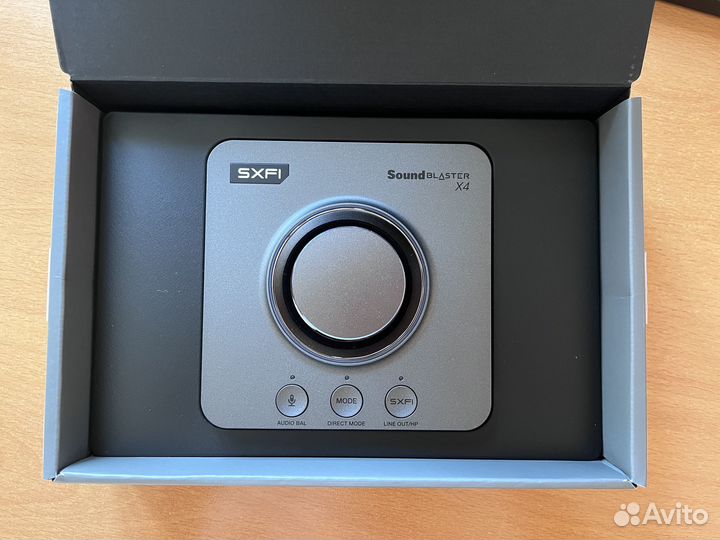 Звуковая карта sound blaster x4