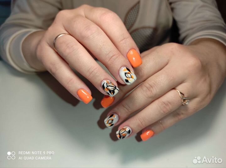 Маникюр,покрытие гель-лак