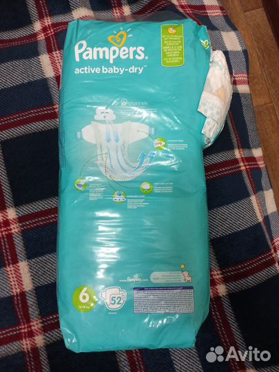 Подгузники Pampers 6 (13-18кг)