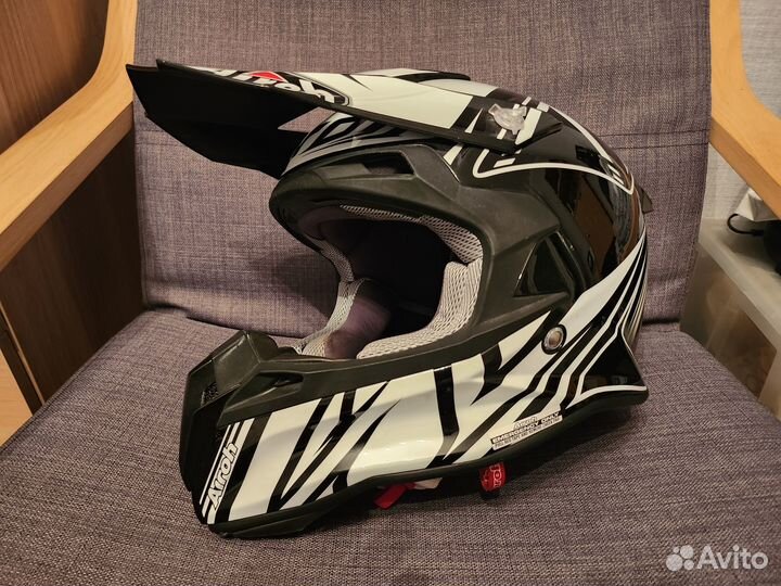 Шлем для мотокросса Airoh Terminator 2.1 + козырек